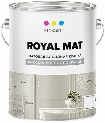 Vincent Royal Mat алкидная краска Vincent Royal Mat алкидная краска