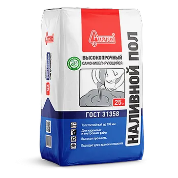 Наливной пол "Высокопрочный" самонивелирующийся 25 кг Наливной пол "Высокопрочный" самонивелирующийся 25 кг недорого с доставкой