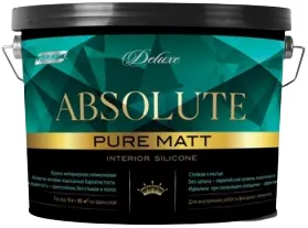 Parade Deluxe Absolute Pure Matt краска интерьерная силиконовая Parade Deluxe Absolute Pure Matt краска интерьерная силиконовая