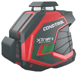 Condtrol Xliner Quattro 360G Kit нивелир лазерный линейный Condtrol Xliner Quattro 360G Kit нивелир лазерный линейный недорого с доставкой