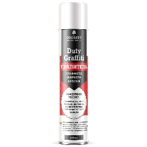 Средство для удаления граффити, маркера, краски Duty Graffiti Max готовый состав, аэрозоль Средство для удаления граффити, маркера, краски Duty Graffiti Max готовый состав, аэрозоль недорого с доставкой