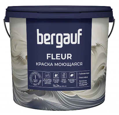 FLEUR водно-дисперсионная интерьерная краска для внутренних работ FLEUR водно-дисперсионная интерьерная краска для внутренних работ недорого с доставкой