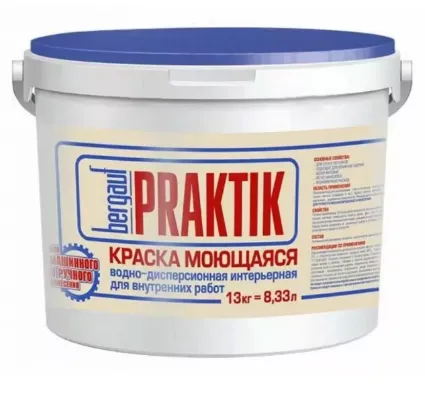 PRAKTIK краска моющаяся PRAKTIK краска моющаяся недорого с доставкой