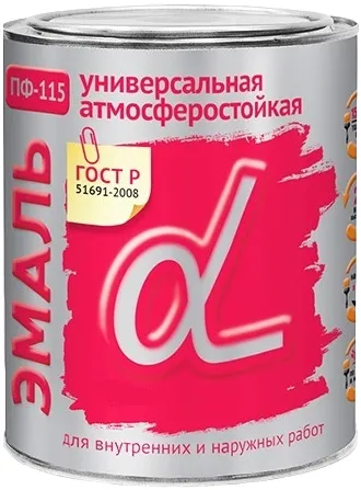 Alpa ПФ-115 эмаль алкидная универсальная для дерева и металла Alpa ПФ-115 эмаль алкидная универсальная для дерева и металла недорого с доставкой