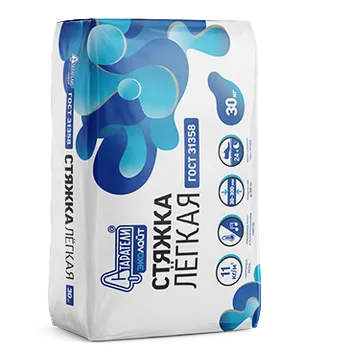 Стяжка легкая "Эколайт" 30 кг Стяжка легкая "Эколайт" 30 кг недорого с доставкой