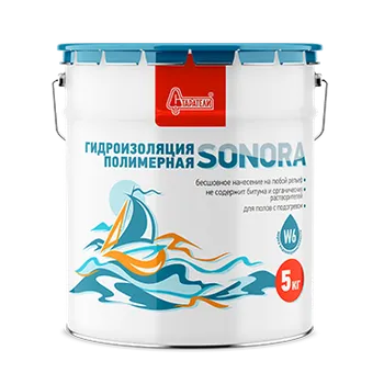 Гидроизоляция полимерная SONORA 5 кг Гидроизоляция полимерная SONORA 5 кг недорого с доставкой