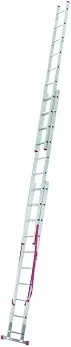 Высота лестница трехсекционная раскладная Высота лестница трехсекционная раскладная
