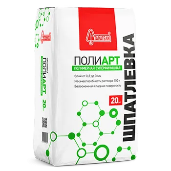 Шпатлевка полимерная "ПолиАрт" 20 кг Шпатлевка полимерная "ПолиАрт" 20 кг недорого с доставкой