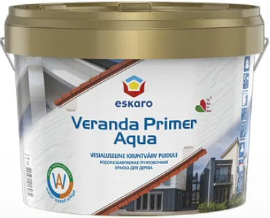 Eskaro Veranda Primer Aqua грунтовочная краска для дерева Eskaro Veranda Primer Aqua грунтовочная краска для дерева недорого с доставкой