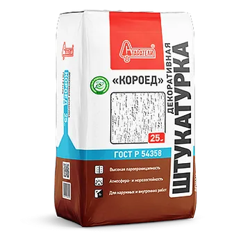 Декоративная Штукатурка "КОРОЕД" 2 мм 25 кг Декоративная Штукатурка "КОРОЕД" 2 мм 25 кг недорого с доставкой