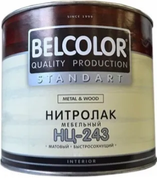 Belcolor Standart НЦ-243 Metal & Wood нитролак мебельный Belcolor Standart НЦ-243 Metal & Wood нитролак мебельный