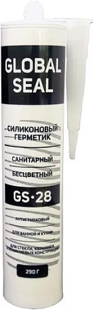 Global Seal GS 28 герметик силиконовый санитарный Global Seal GS 28 герметик силиконовый санитарный