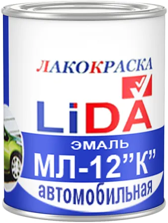 Лакокраска Lida МЛ-12 К эмаль для окраски автомобилей Лакокраска Lida МЛ-12 К эмаль для окраски автомобилей
