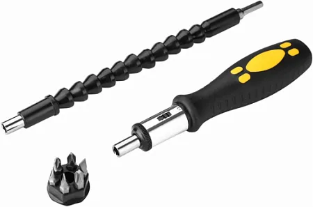 Deko BS8 отвертка реверсивная с набором бит и гибким валом Deko BS8 отвертка реверсивная с набором бит и гибким валом недорого с доставкой