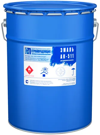 Стройпродукция АК-511 эмаль для дорожной разметки Стройпродукция АК-511 эмаль для дорожной разметки