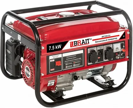 Brait BR7500-CU бензиновый генератор Brait BR7500-CU бензиновый генератор недорого с доставкой