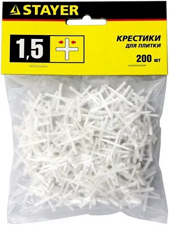 Stayer крестики для кафельной плитки Stayer крестики для кафельной плитки