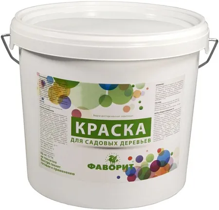 Фаворит ВД-АК-577 К краска для садовых деревьев водно-дисперсионная акриловая Фаворит ВД-АК-577 К краска для садовых деревьев водно-дисперсионная акриловая