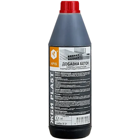 Добавка пластифицирующая в бетонные растворы APIS ЖБИ PLAST Добавка пластифицирующая в бетонные растворы APIS ЖБИ PLAST