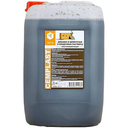 Пластификатор APIS CEMPLAST добавка в штукатурные и кладочные растворы Пластификатор APIS CEMPLAST добавка в штукатурные и кладочные растворы