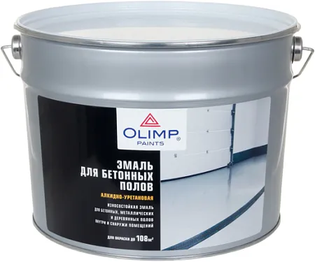 Олимп износостойкая алкидно-уретановая эмаль Олимп износостойкая алкидно-уретановая эмаль