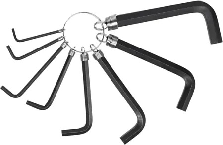 Ситомо набор ключей шестигранных изогнутых Ситомо набор ключей шестигранных изогнутых