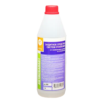 Средство для защиты систем отопления (ингибитор солеотложений) APIS АНТИСКАЛАНТ Средство для защиты систем отопления (ингибитор солеотложений) APIS АНТИСКАЛАНТ