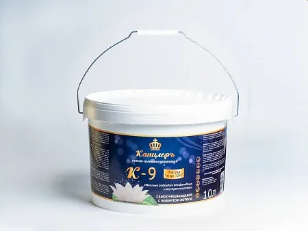 Краска КанцлерЪ К-9 силикон-акриловая «с эффектом лотоса» для наружных работ Краска КанцлерЪ К-9 силикон-акриловая «с эффектом лотоса» для наружных работ недорого с доставкой