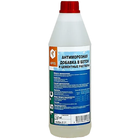 Антиморозная добавка в бетон «APIS» -15 ° С Антиморозная добавка в бетон «APIS» -15 ° С