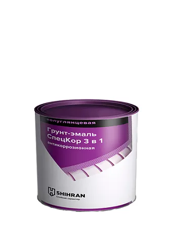 Грунт-эмаль по ржавчине 3в1 «Спецкор» полуглянец Грунт-эмаль по ржавчине 3в1 «Спецкор» полуглянец недорого с доставкой