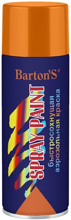 Bartons Spray Paint быстросохнущая аэрозольная краска Bartons Spray Paint быстросохнущая аэрозольная краска