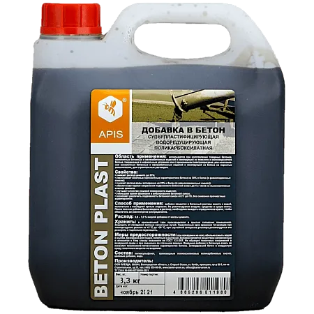 Суперпластификатор APIS BETON PLAST добавка в бетон Суперпластификатор APIS BETON PLAST добавка в бетон