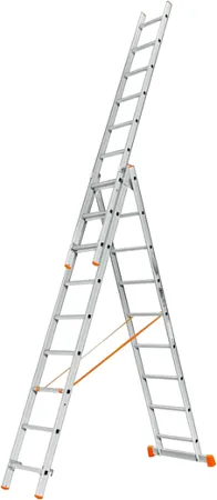 Эйфель Гранит лестница раскладная трехсекционная Эйфель Гранит лестница раскладная трехсекционная