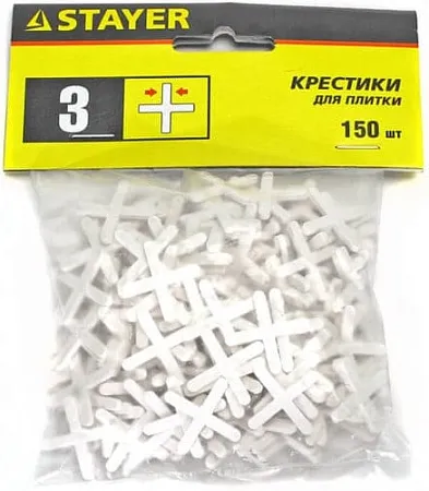 Stayer крестики для кафельной плитки Stayer крестики для кафельной плитки