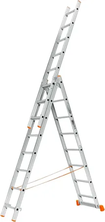 Эйфель Гранит лестница раскладная трехсекционная Эйфель Гранит лестница раскладная трехсекционная недорого с доставкой