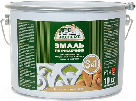 Эксперт эмаль по ржавчине 3 в 1 для металлических поверхностей Эксперт эмаль по ржавчине 3 в 1 для металлических поверхностей недорого с доставкой
