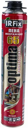 Irfix Optima 65 пена монтажная профессиональная Irfix Optima 65 пена монтажная профессиональная недорого с доставкой