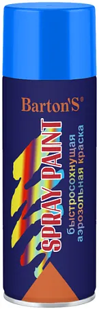 Bartons Spray Paint быстросохнущая аэрозольная краска Bartons Spray Paint быстросохнущая аэрозольная краска