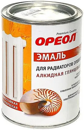 Ореол Premium Quality эмаль для радиаторов отопления акриловая Ореол Premium Quality эмаль для радиаторов отопления акриловая