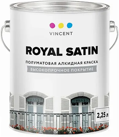 Vincent Royal Satin алкидная краска Vincent Royal Satin алкидная краска
