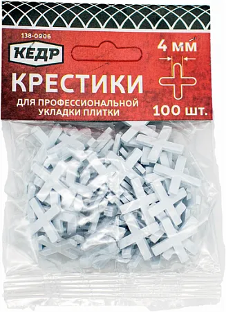 Кедр крестики для плитки Кедр крестики для плитки