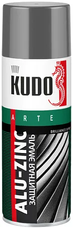 Kudo Arte Alu-Zinc Brilliance & Protect защитная эмаль универсальная алюминиево-цинковая Kudo Arte Alu-Zinc Brilliance & Protect защитная эмаль универсальная алюминиево-цинковая недорого с доставкой