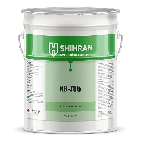 Shihran Эмаль ХВ-785 для металла и бетона Shihran Эмаль ХВ-785 для металла и бетона недорого с доставкой
