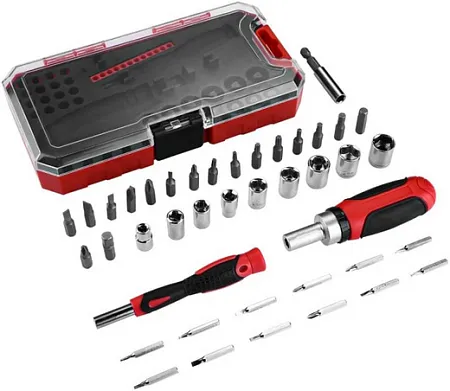 Deko BS41 набор отверток и аксессуаров Deko BS41 набор отверток и аксессуаров недорого с доставкой