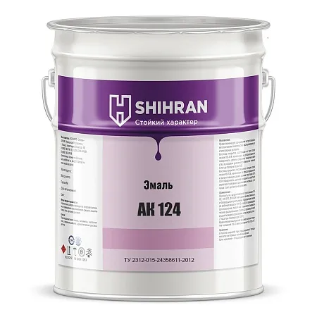 Shihran Эмаль АК-124 для наружной окраски Shihran Эмаль АК-124 для наружной окраски недорого с доставкой