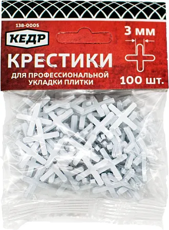 Кедр крестики для плитки Кедр крестики для плитки