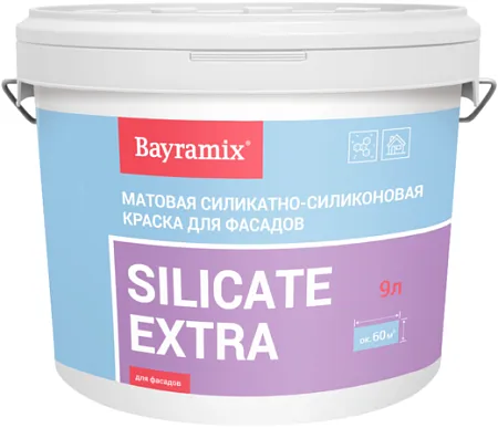 Bayramix Silicate Extra краска силикатно-силиконовая для фасадов Bayramix Silicate Extra краска силикатно-силиконовая для фасадов недорого с доставкой