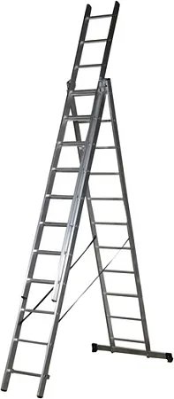 Завод Лестниц Hiluxpro лестница раскладная трехсекционная Завод Лестниц Hiluxpro лестница раскладная трехсекционная