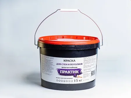Краска ПРАКТИК для стен и потолков влагостойкая ЭКО Краска ПРАКТИК для стен и потолков влагостойкая ЭКО недорого с доставкой