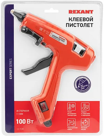 Rexant Эксперт пистолет клеевой Rexant Эксперт пистолет клеевой недорого с доставкой